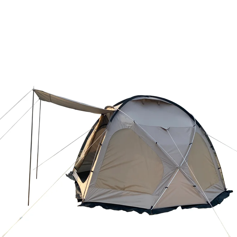 Spherical tent  High capacity waterproof outdoor tent camping outdoor aluminium family tent