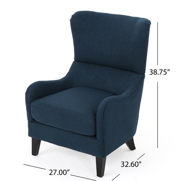 Quentin High-Back Club Chair by Christopher Knight Home