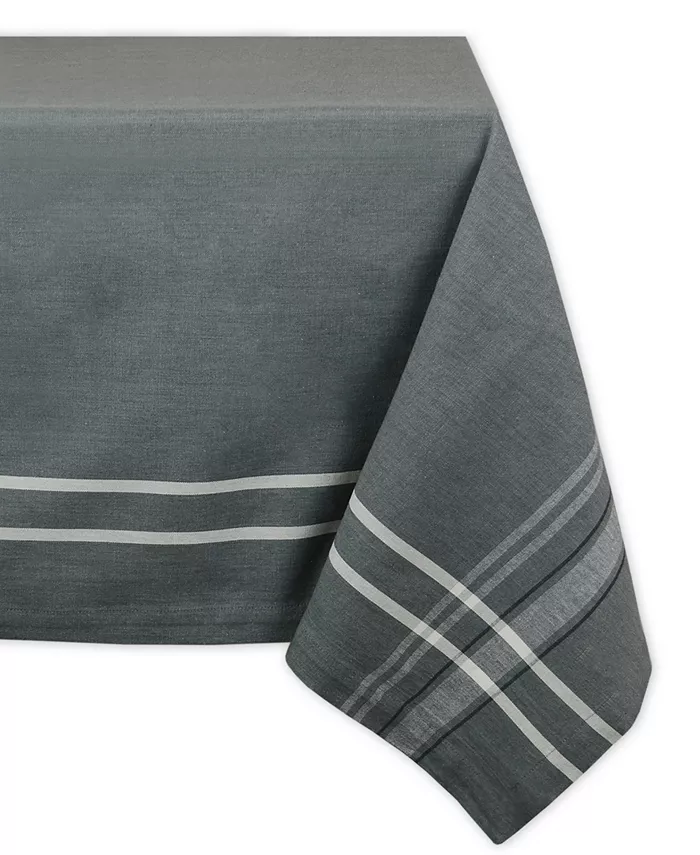 Design Imports French Chambray Tablecloth 60 x 120