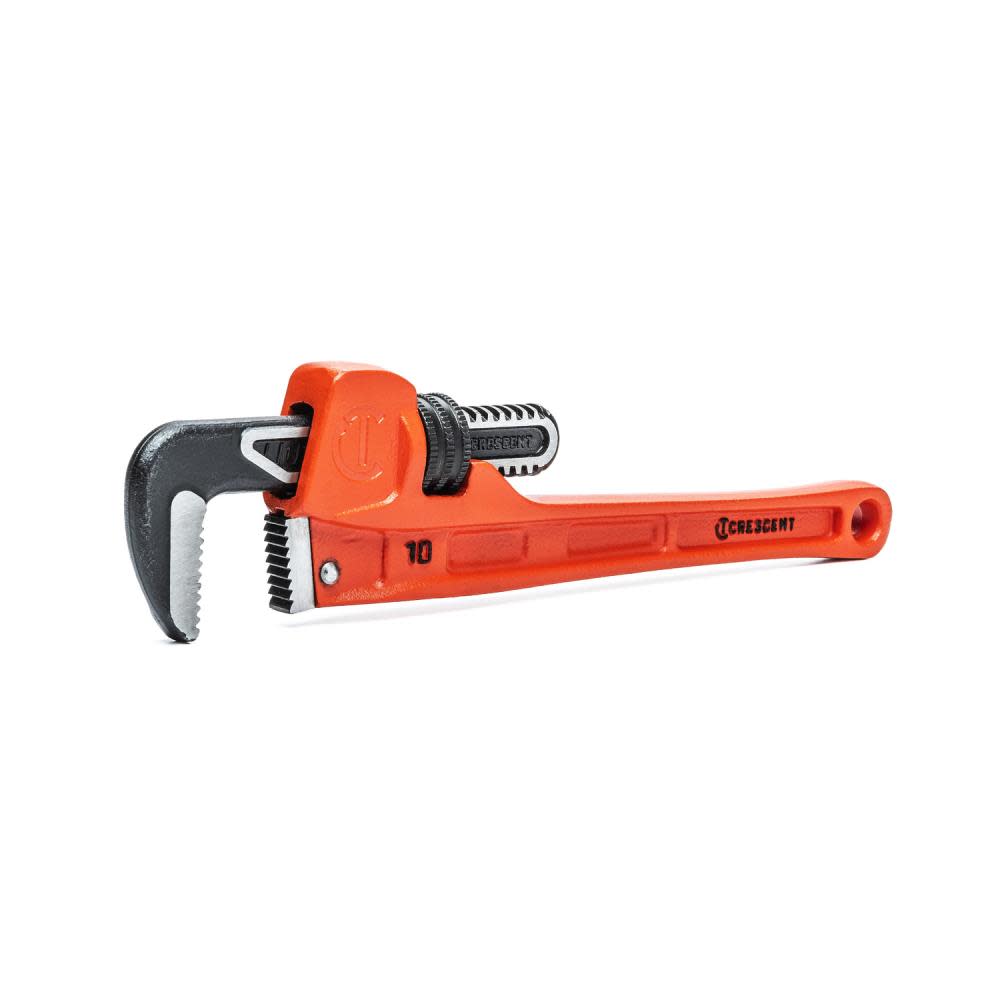 10 Cast Iron Slim Jaw Pipe Wrench ;