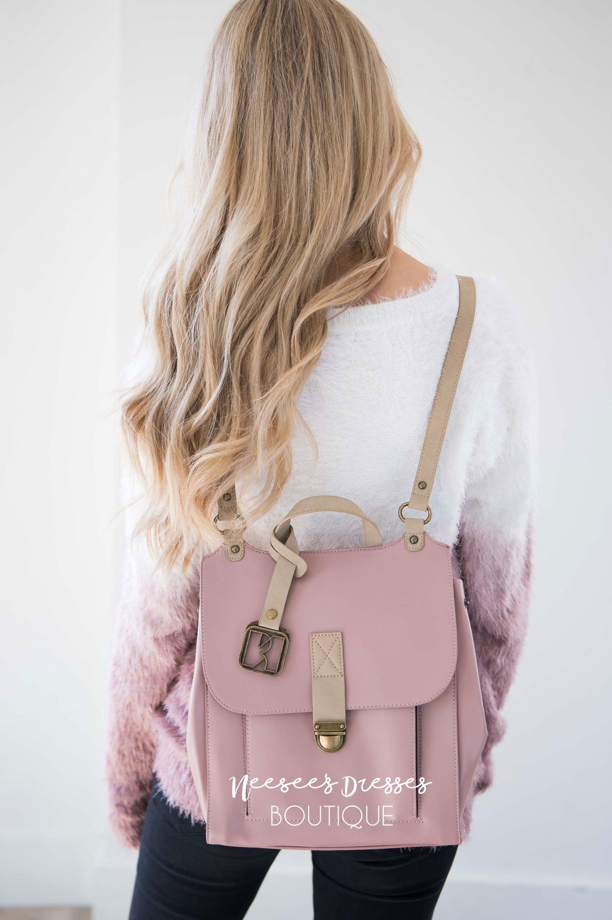 Travel Companion Dusty Pink Backpack