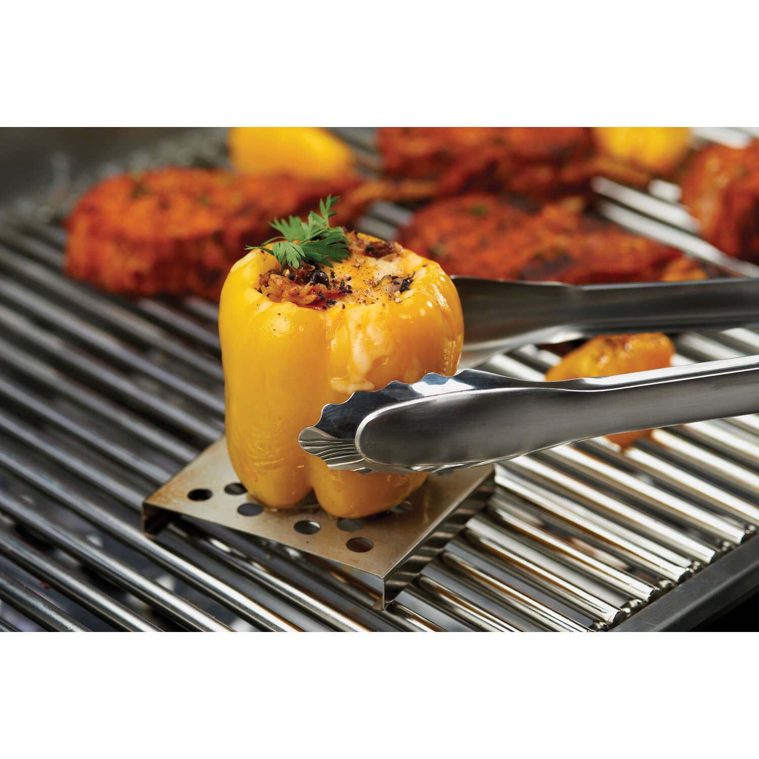 Grill Mark Stainless Steel Vegetable Roaster 7 in. L X 11 in. W 2 pk