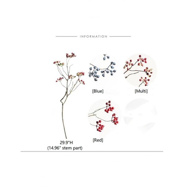 RusticReach Mini Fruit Berry Stem 30 Tall | Overstock.com Shopping