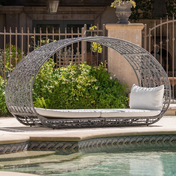 Boca Grande Outdoor Daybed by Christopher Knight Home