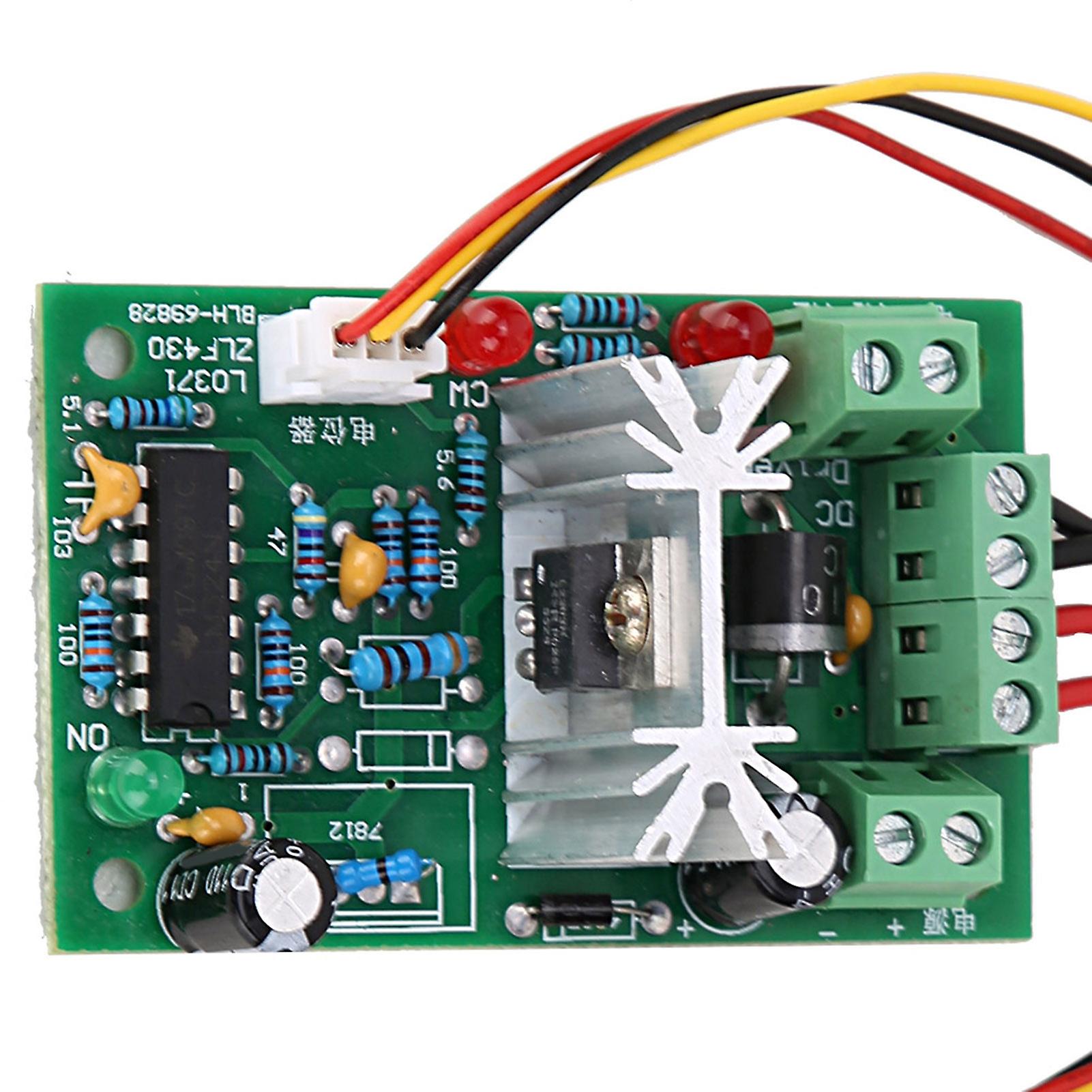 5-30v Dc 6a/150w Pwm Speed Regulation Adjustable Dc Brush Motor Speed Controller Reversing Swit