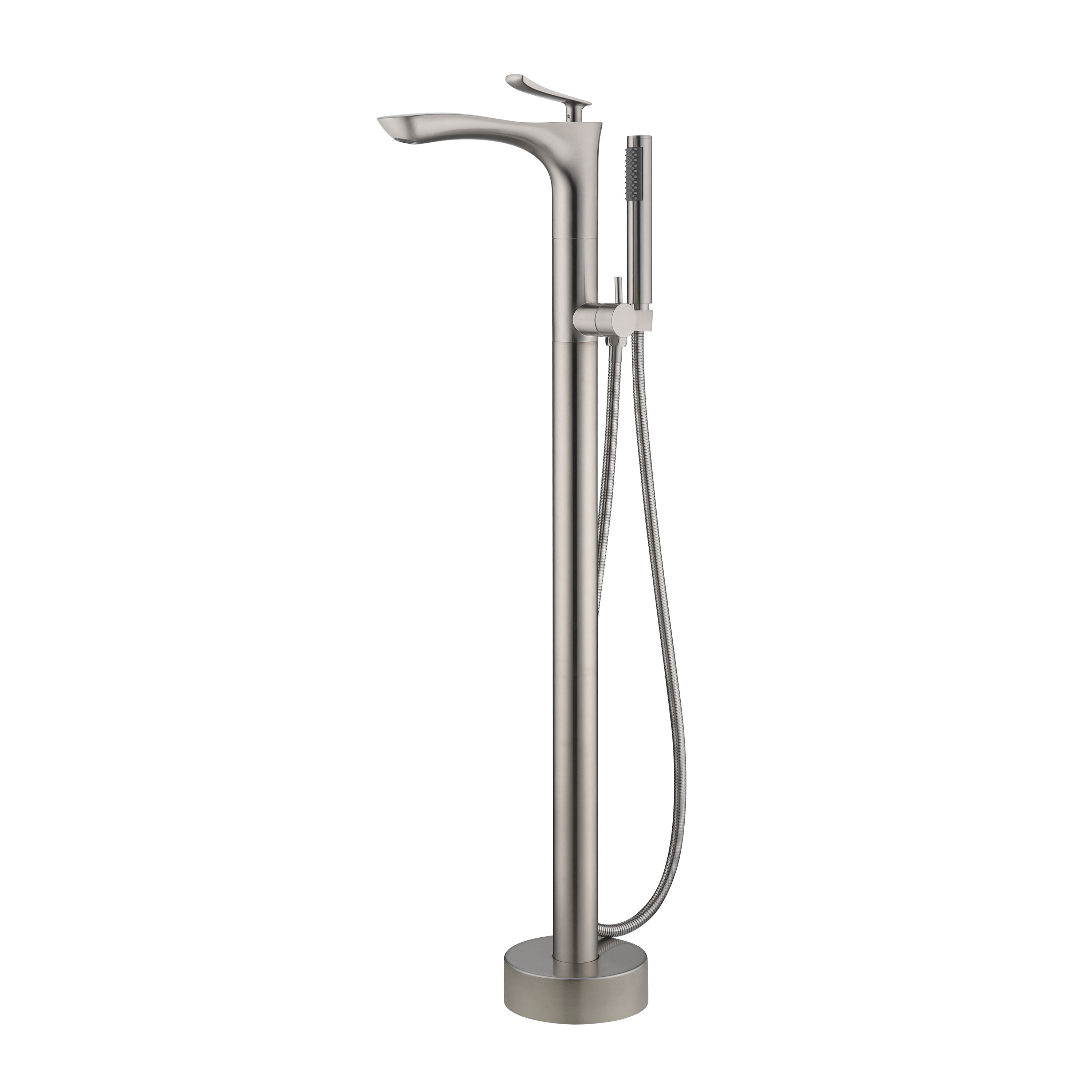 Kayla Freestanding Tub Filler with Hand-Shower