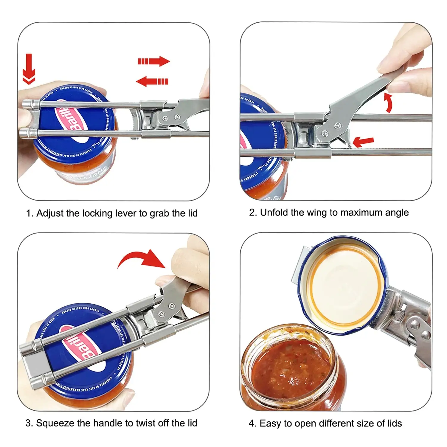 Adjustable Jar Opener