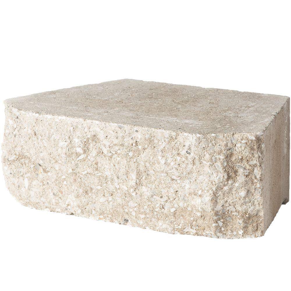 Pavestone 4 in. H x 11.63 in. W x 6.75 in. L Merriam Blend Retaining Wall Block (144 Pieces 46.6 Sq. ft. Pallet) 81173