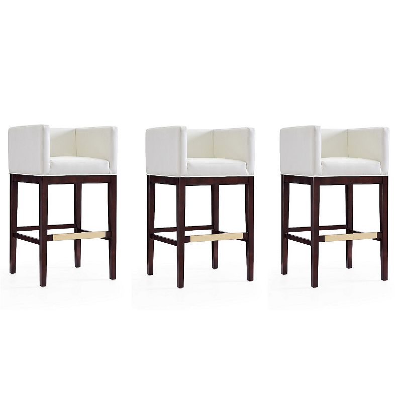 MANHATTAN COMFORT Kingsley Bar Stool 3-piece Set