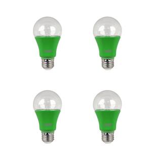 Feit Electric 9-Watt A19 Medium E26 Base LED Non-Dimmable Indoor and Greenhouse Full Spectrum Plant Grow Light Bulb(4-Pack) A19GROWLEDG2BX4