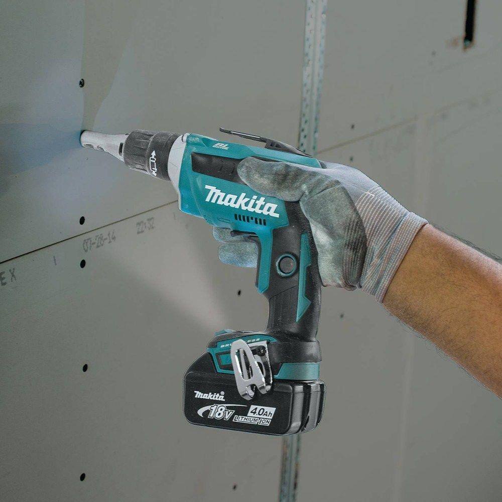 Makita 18V LXT Lithium-Ion Brushless Cordless Drywall Screwdriver with Push Drive Technology (Tool-Only) XSF03Z