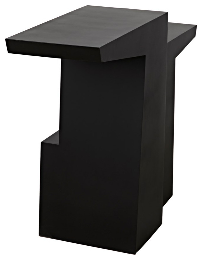 NOIR Furniture   Jazz Console  Black Metal   GCON369MTB   Industrial   Console Tables   by HedgeApple  Houzz