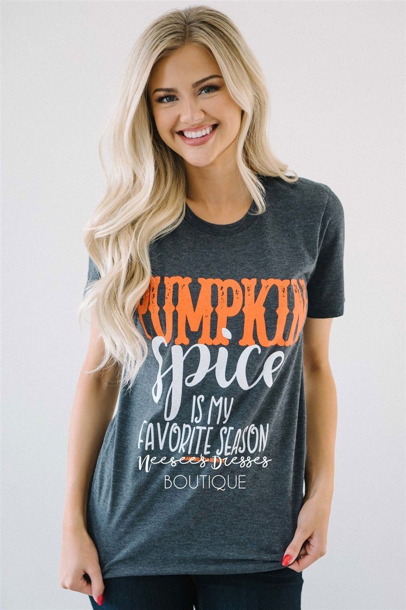 Pumpkin Spice is My Favorite Season Top