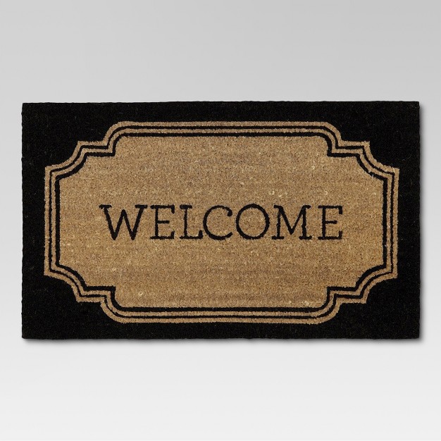 Welcome Coir Doormat