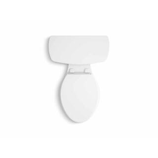 KOHLER Highline Arc The Complete Solution 2-piece 1.28 GPF Single Flush Elongated Toilet in White Seat Included (3-Pack) K-78279-3-0