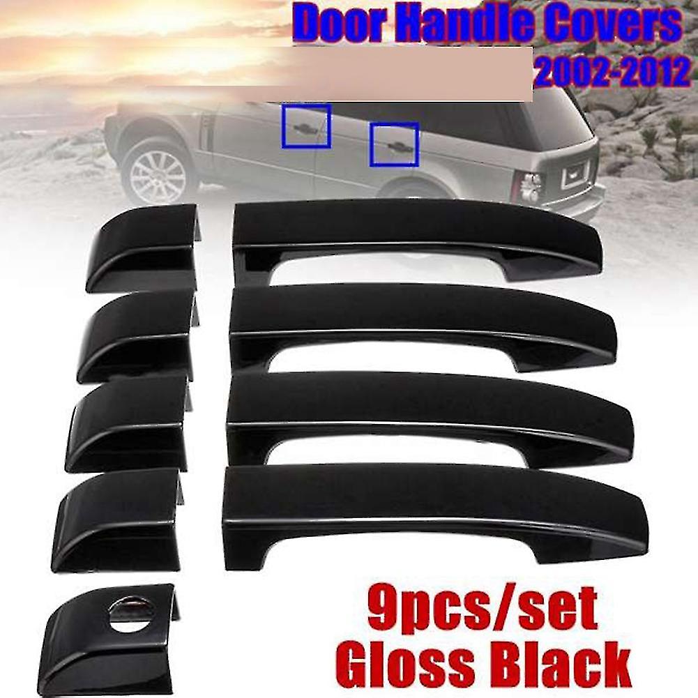 Car Door Handle Covers Exterior Door Handle Cover For Range For L322 2002-2012 Black