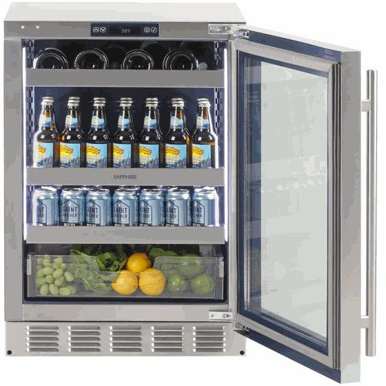 Sapphire 5.1 cu. ft. Built-in Beverage Center SBCR24PR