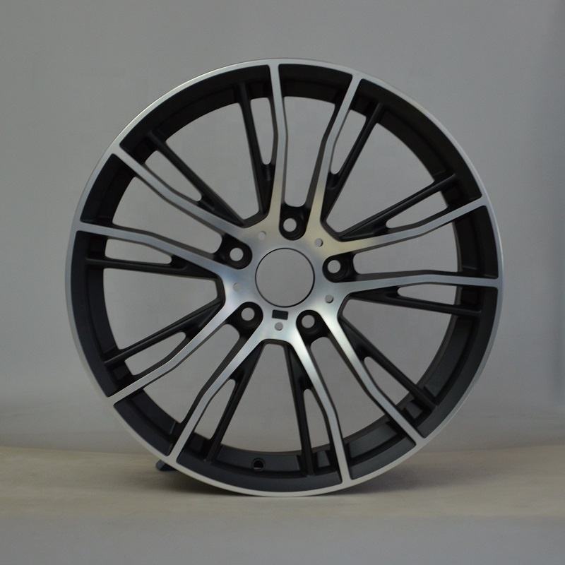 Black Machined Face Aftermarket oy Rims  18~22 inch 5x114/120 Passenger Car Wheels New Arrival