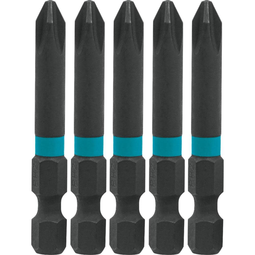 Makita Impact X #2 Phillips 2 Power Bit 5/pk A-96665 from Makita