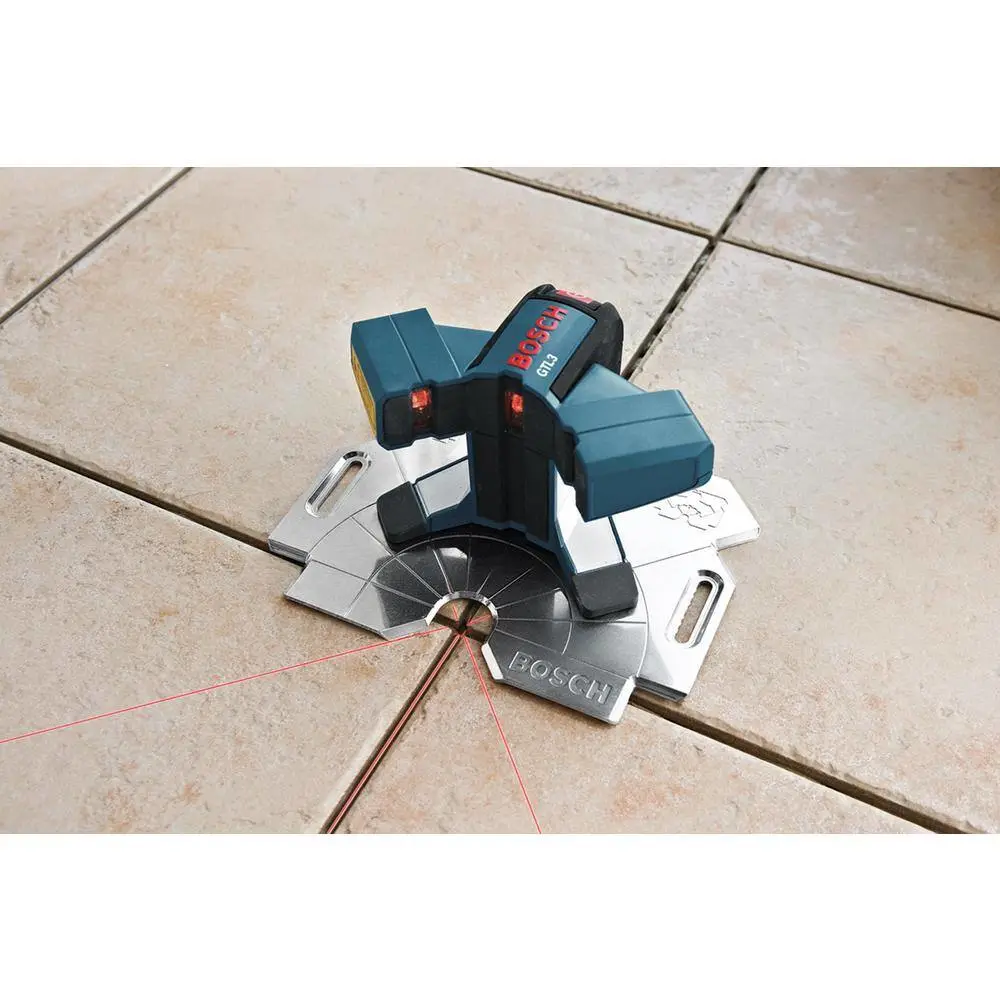 Bosch 65 ft. Laser Square Laser Level for Tile and Square Layout GTL3