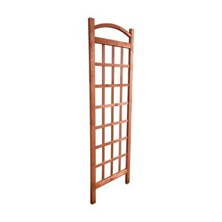 Ejoy 2 ft. W x 6 ft. H Solid Wood Trellis (Set of 2-Pieces) Trellis_GD2472_2pc