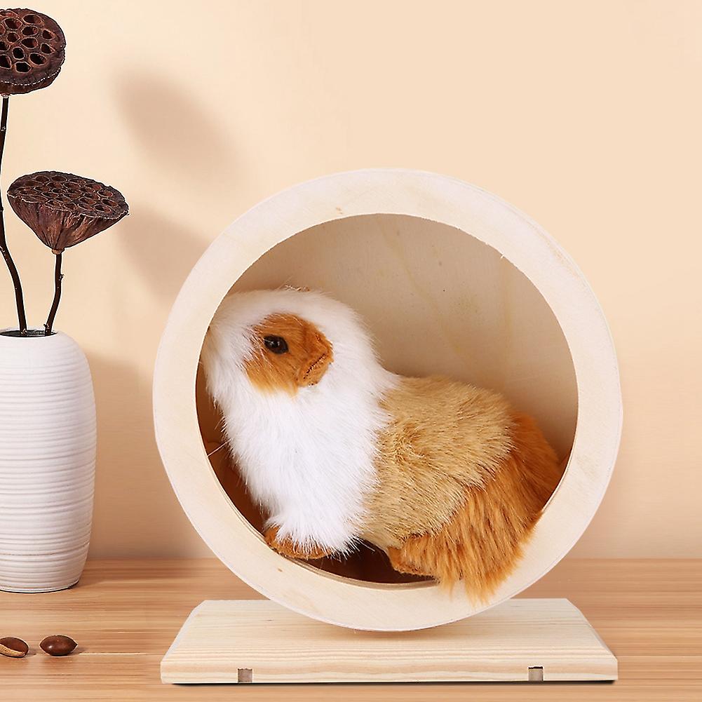 Hamster Small Pets Wooden House Funny Wheel Running Rest Nest Playing Exercise Toy(s)