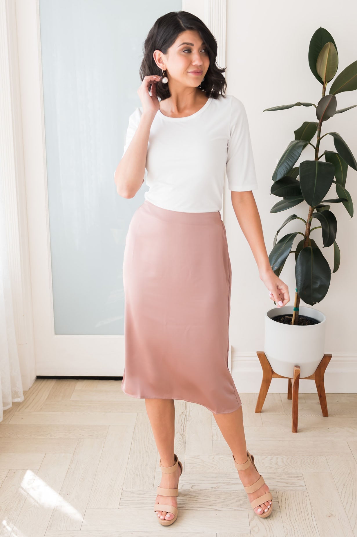 Changing With The Seasons Modest Pencil Skirt