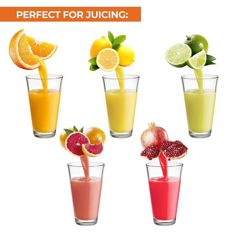 Professional Citrus Juicer + 2 in 1 Lemon Squeezer