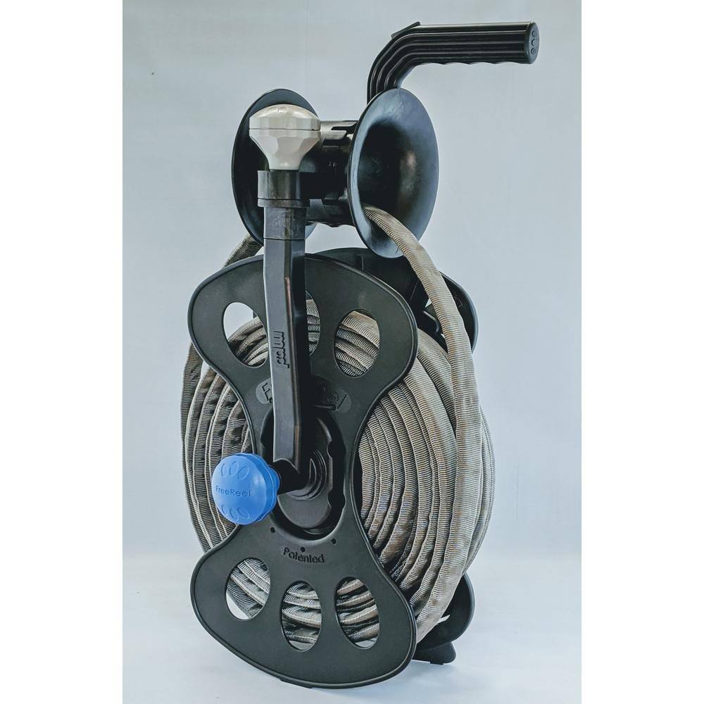 FreeReel 100 ft. 123 Cord and Air Hose Reel System: 1 Storage Cassette 1 Cord and Hose GuideWinder and 1 Wall Storage Mount MPD-SC-CG-WSM