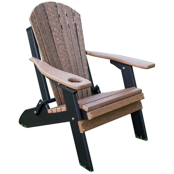 Eagle Collection Folding Adirondack Chair with Smart Phone Holder