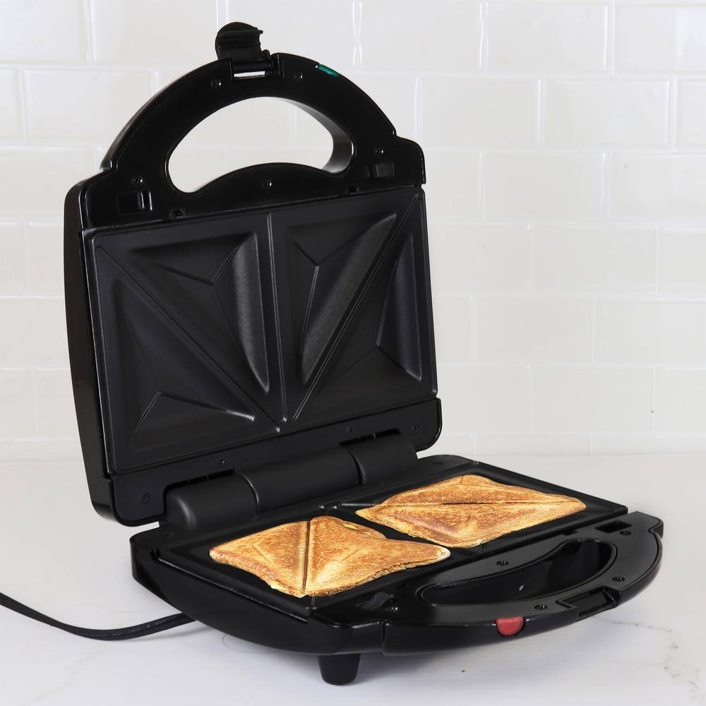 Total Chef 4-in-1 Waffle Iron Grill Sandwich Maker Griddle with Interchangeable Non-Stick Plates TCG08G-CA