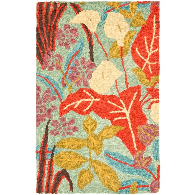 Blossom Blm674 Hand Hooked Area Rug Safavieh