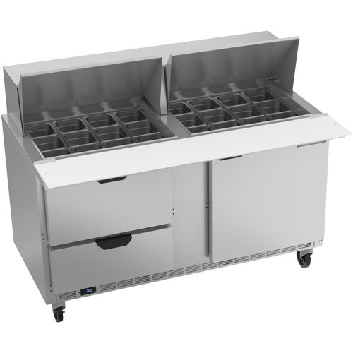 Beverage-Air SPED60HC-24M-2 Elite Series Mega Top Refrigerated Counter， 60