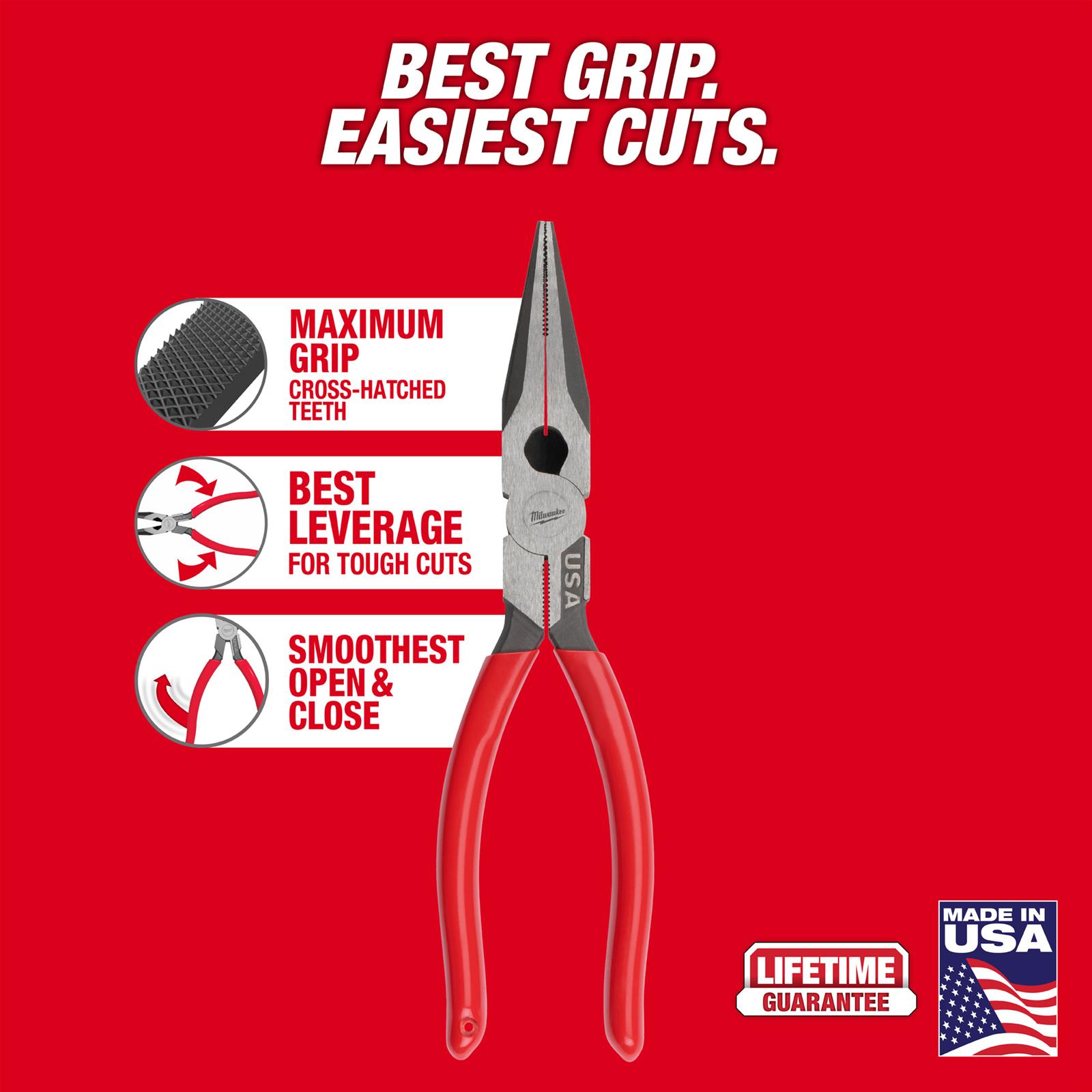 Milwaukee Tool MT505 Milwaukee Long Nose Pliers