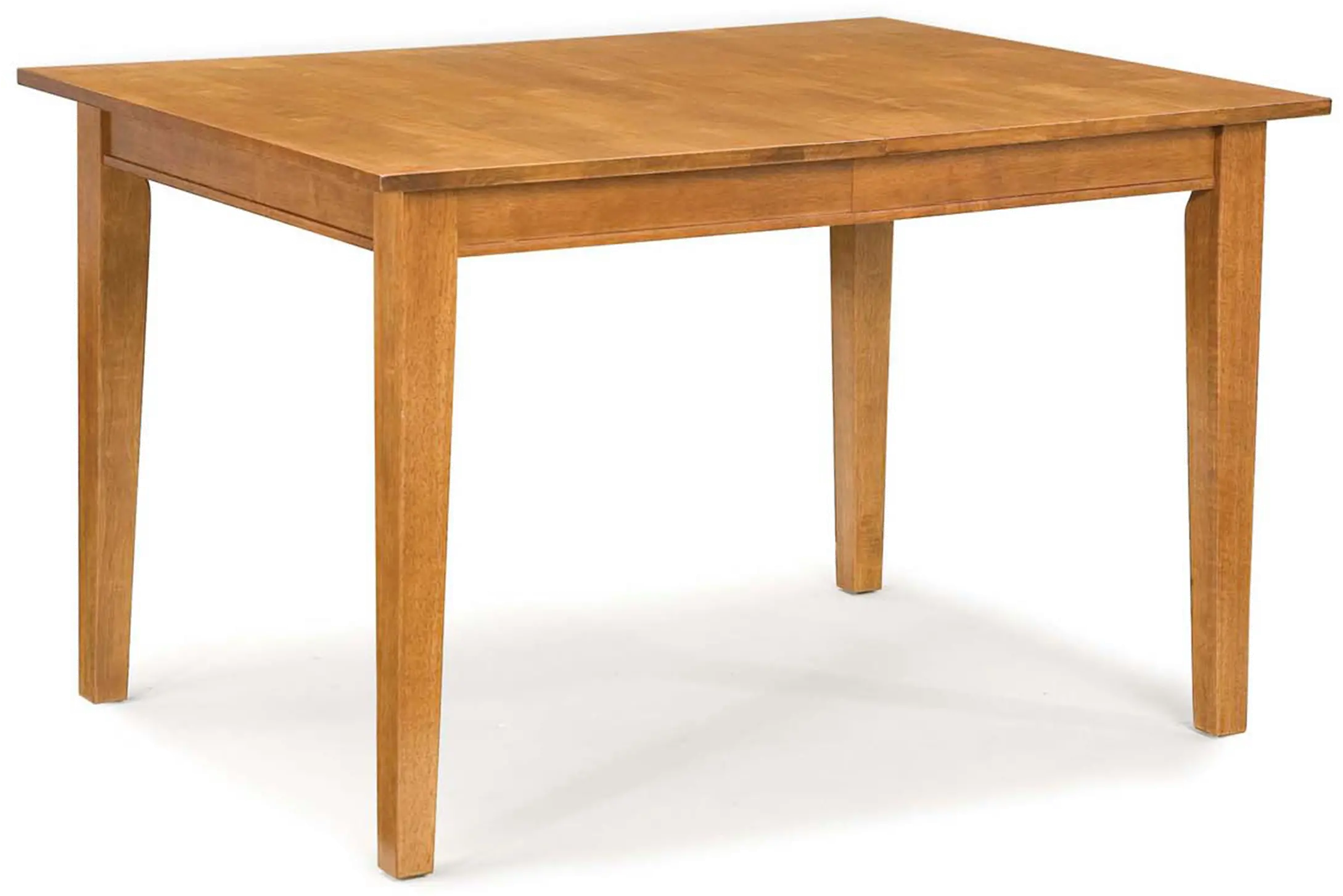 Arts and Crafts Brown Rectangle Dining Table