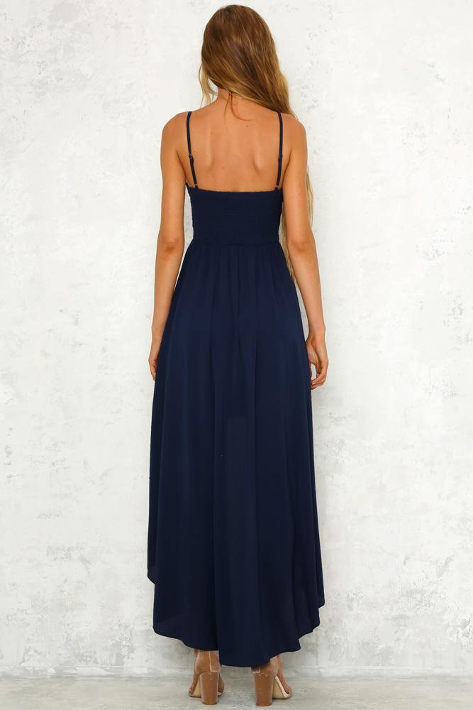 Good Luck Charm Maxi Dress Navy