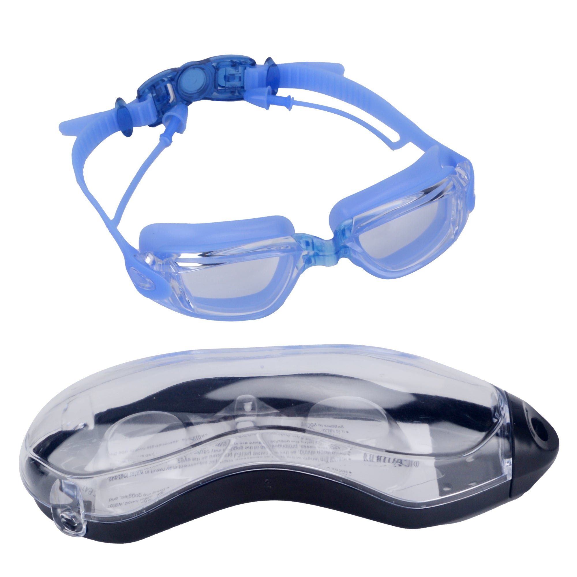 Anti-Fog Swim Goggles for Adult Youth Anti-UV Waterproof Triathlon Pool Goggles