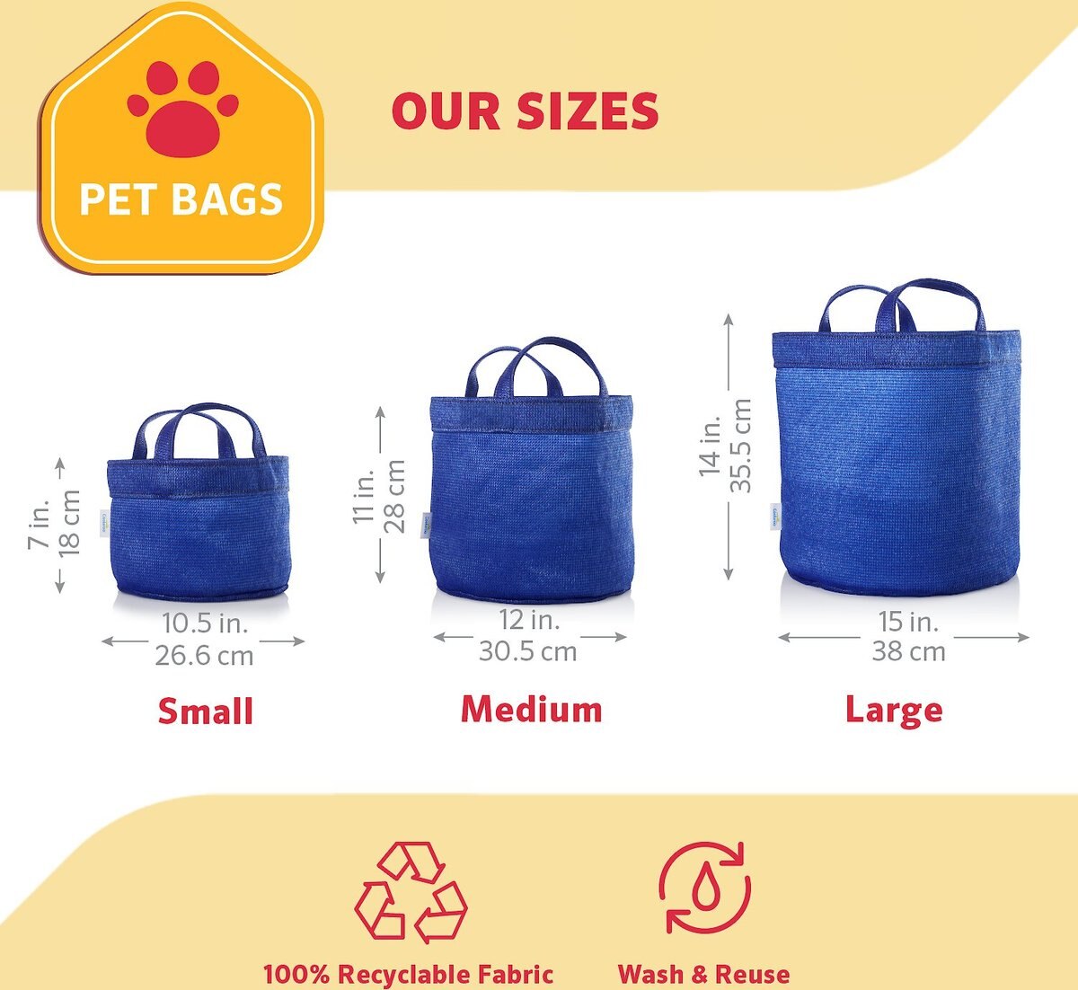 Coolaroo Dog and Cat Storage Bags， 2 count