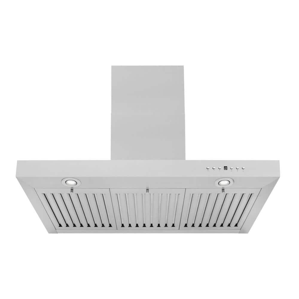 ZLINE Kitchen and Bath 36  Convertible Vent Wall Mount Range Hood in Stainless Steel