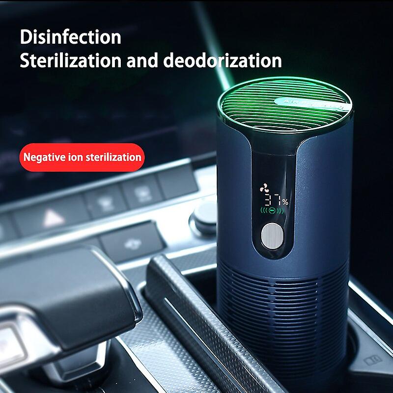 Air Purifier Ionizer Generator Deodorizer Usb Home Air Cleaner Remove Formaldehyde Pm2.5 Smoke Odor Allergies Pets Hair Mini Por