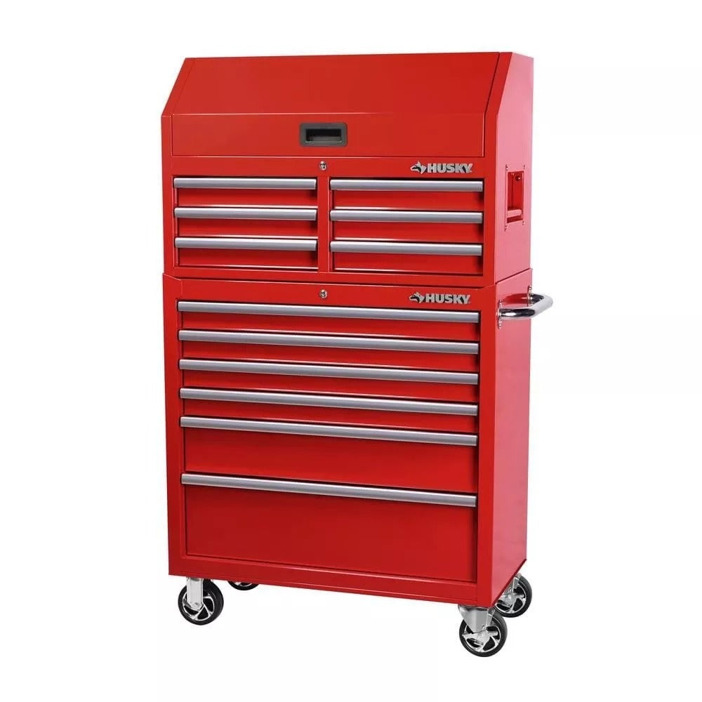 36 in. 12-Drawer Tool Chest and Cabinet Combo