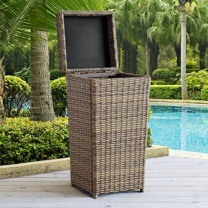 Crosley Furniture Bradenton Patio Trash Can