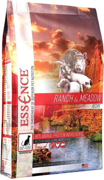 Essence Ranch and Meadow Recipe Grain-Free Dry Cat Food