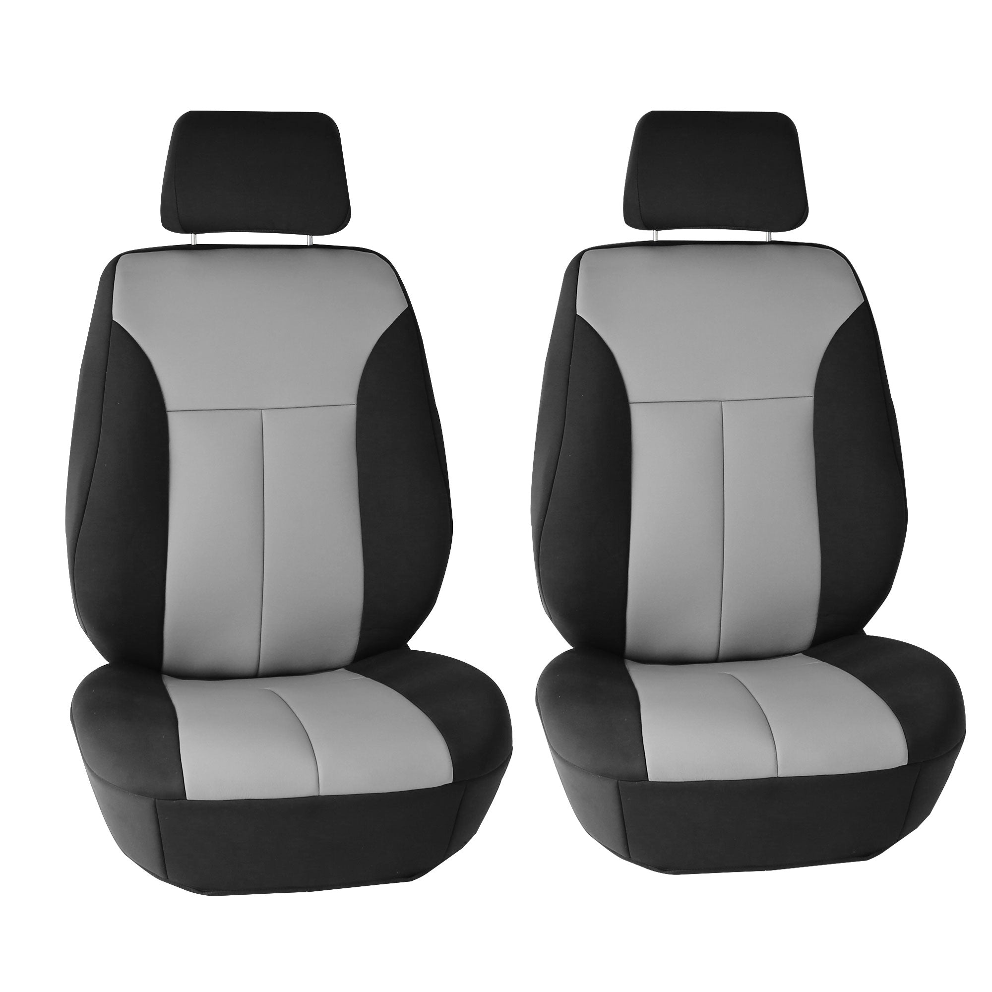 FH Group Neoprene Ultraflex Car Seat Covers Fit For Car Truck SUV Van - Front Seats