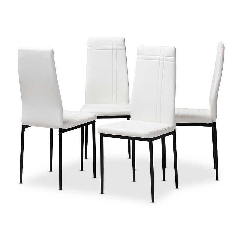 Baxton Studio Matiese Dining Chair 4-piece Set