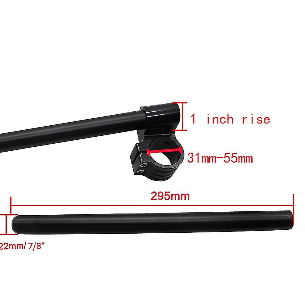 For Cnc Cycle Riser Bar Clip-ons Fork Bars Clip Ons Bike Bar