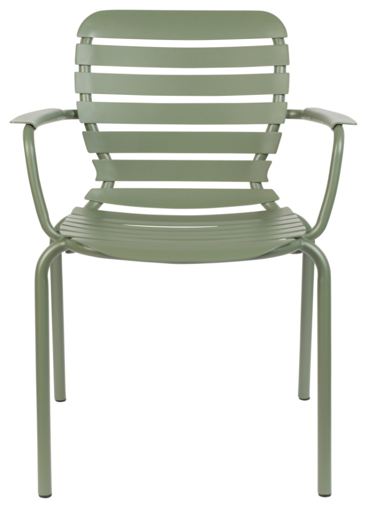 Aluminum Garden Armchairs (2)  Zuiver Vendel   Contemporary   Outdoor Dining Chairs   by Oroa   Eichholtz Furniture  Houzz