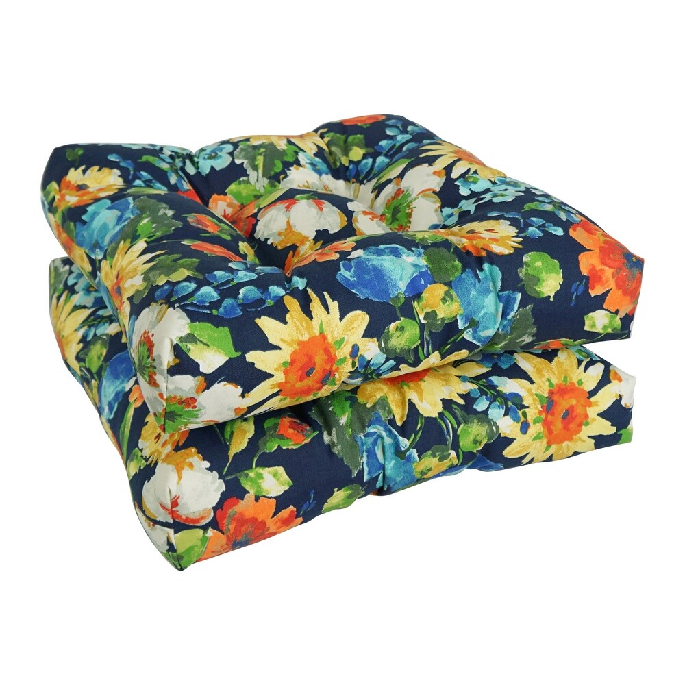 19 inch Square Indoor/Outdoor Chair Cushions (Set of 2)   19\