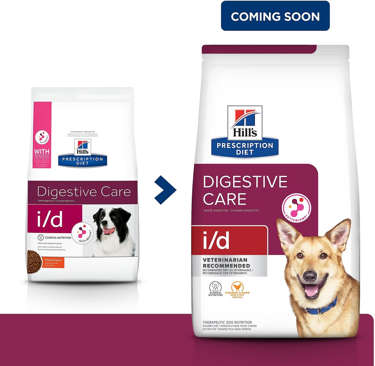 Hill's Prescription Diet i/d Digestive Care Chicken Flavor Dry Dog Food