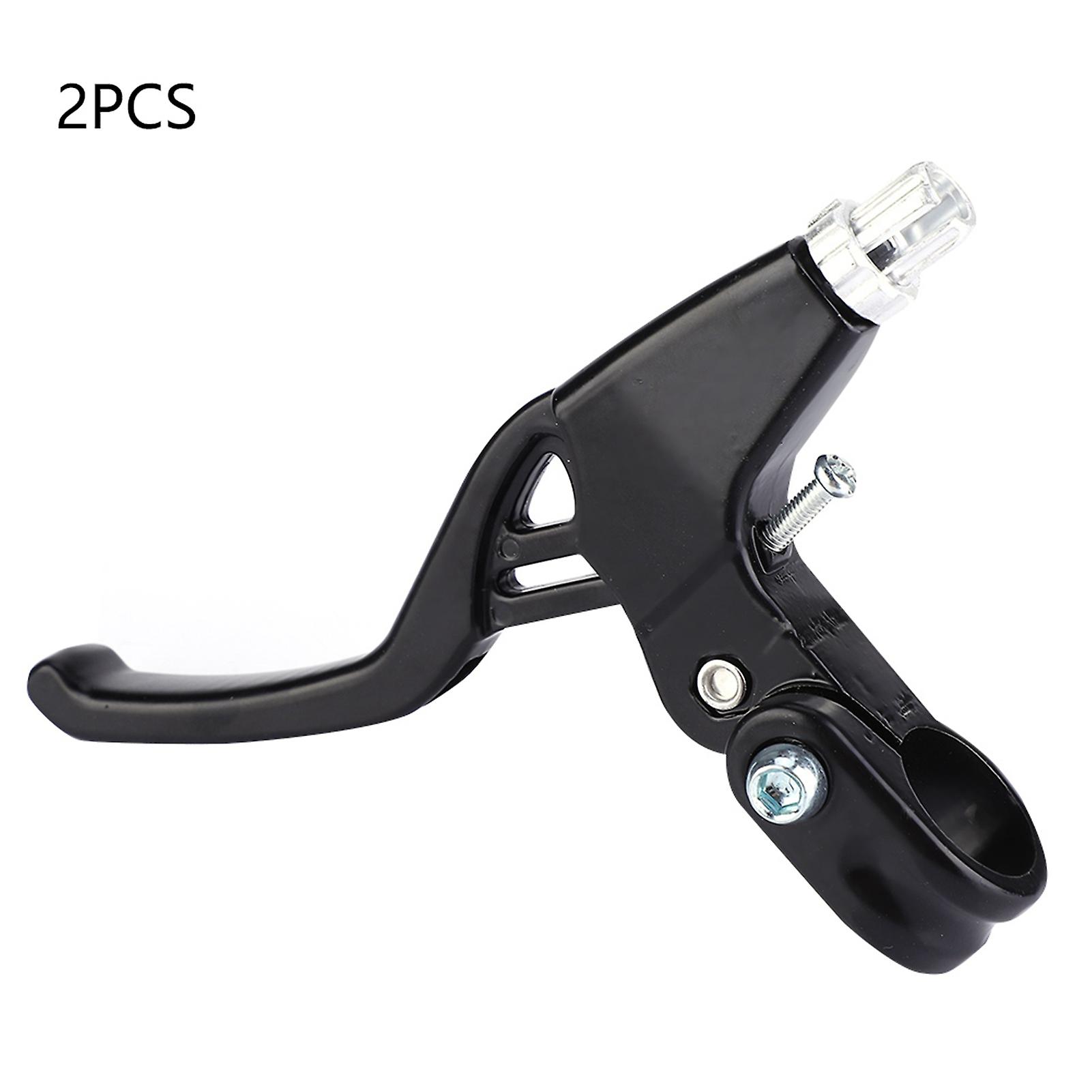 1 Pair Aluminium Alloy Mountain Bike Bicycle Cycling Brake Level Handles (black)